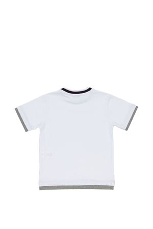white fabric t-shirt PAOLO PECORA KIDS | PP4349BIANC